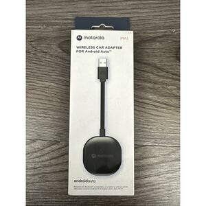 Motorola MA1 Wireless Android Auto‎ Car Adapter Black NEW